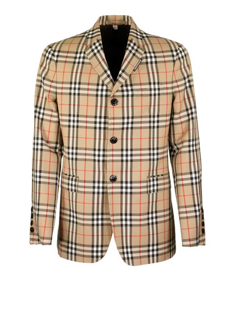 burberry checks blazers